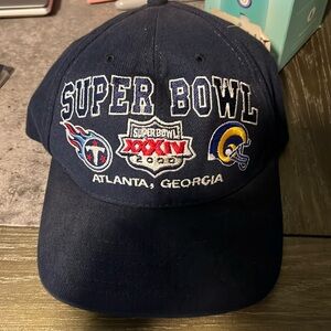 Super Bowl XXXIV 2000 Hat NWT